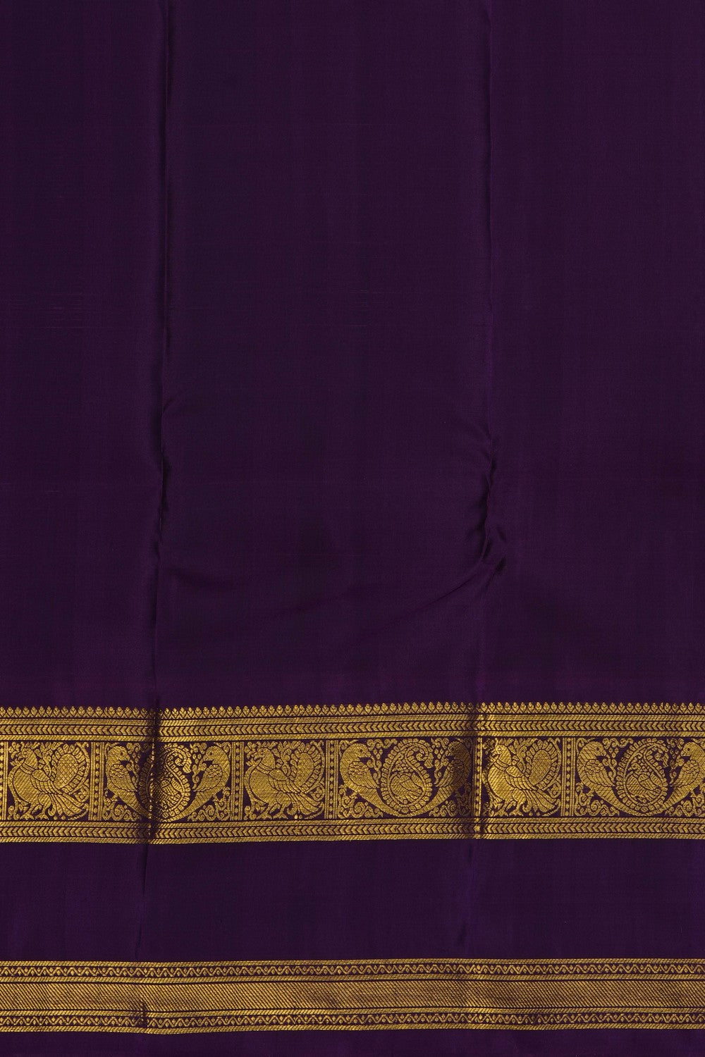Image of Green Gadwal Silk Saree
