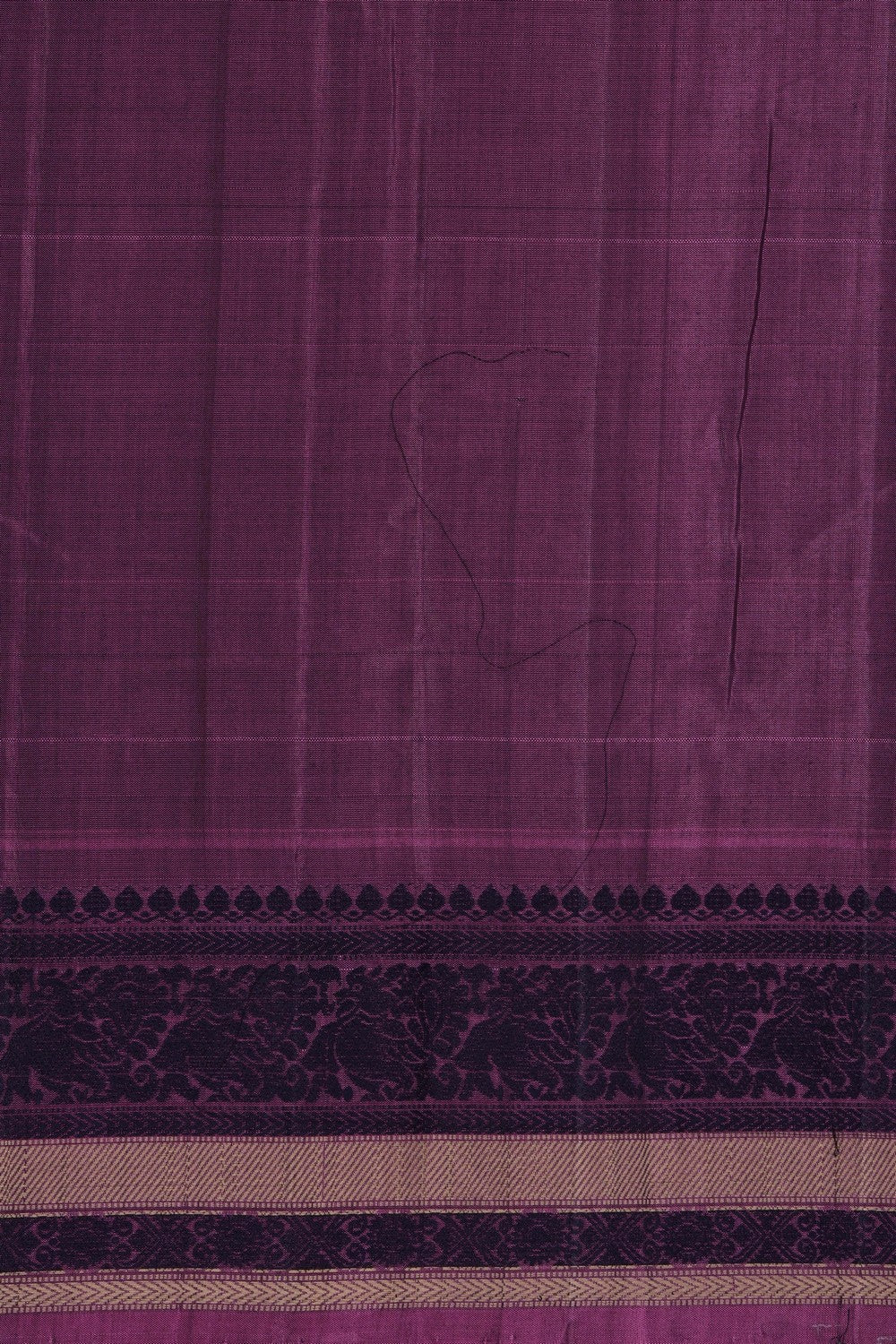 Image of Green Gadwal Silk Cotton Saree