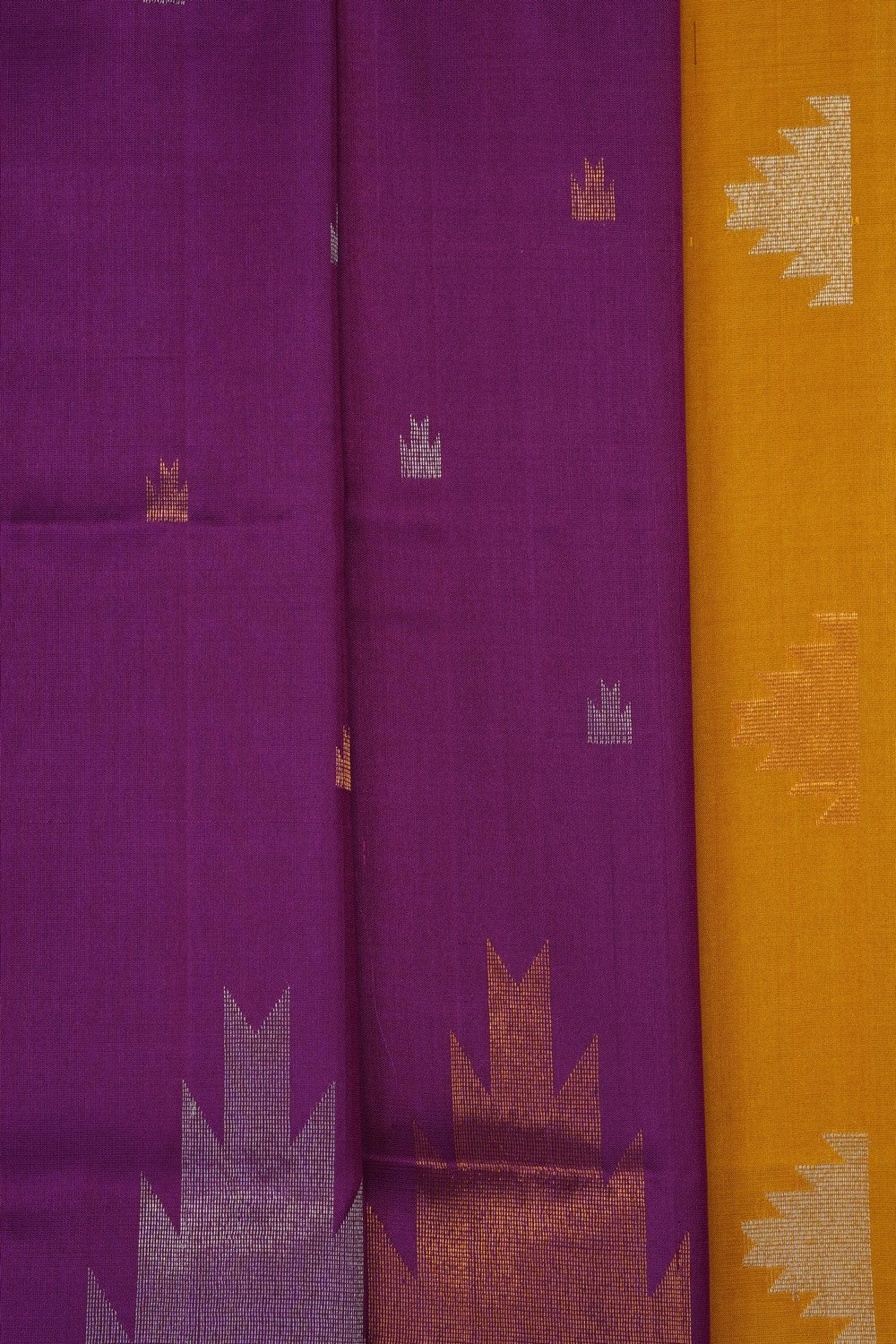 Image of Purple Uppada Silk Saree