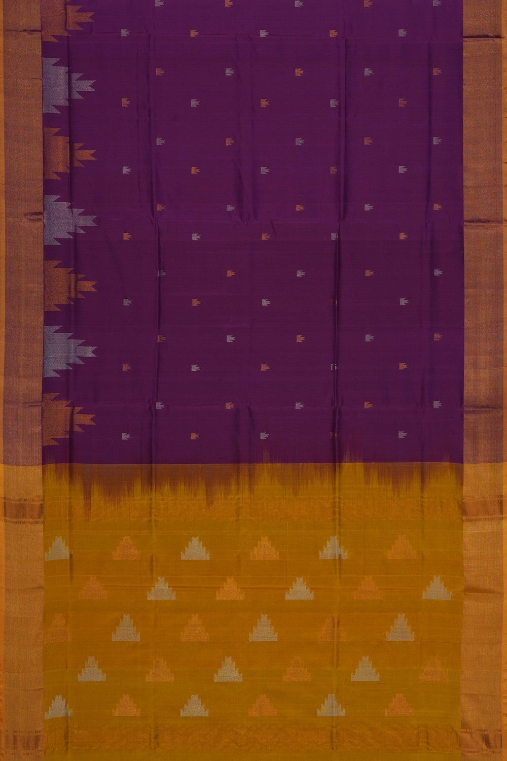 Image of Purple Uppada Silk Saree