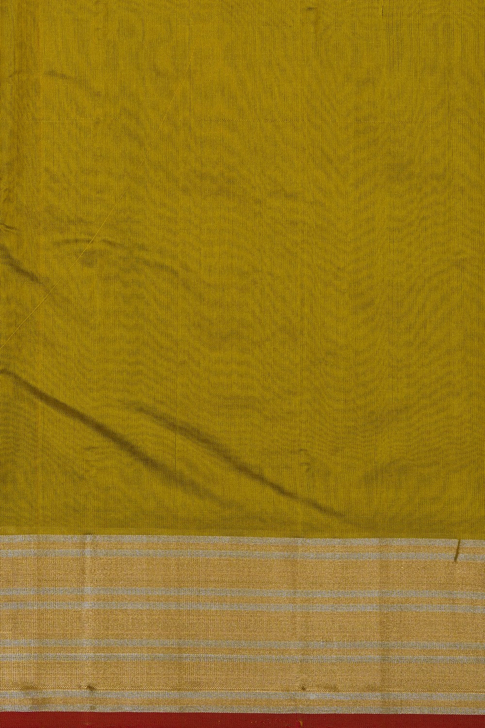 Image of Spring Green Chanderi Saree