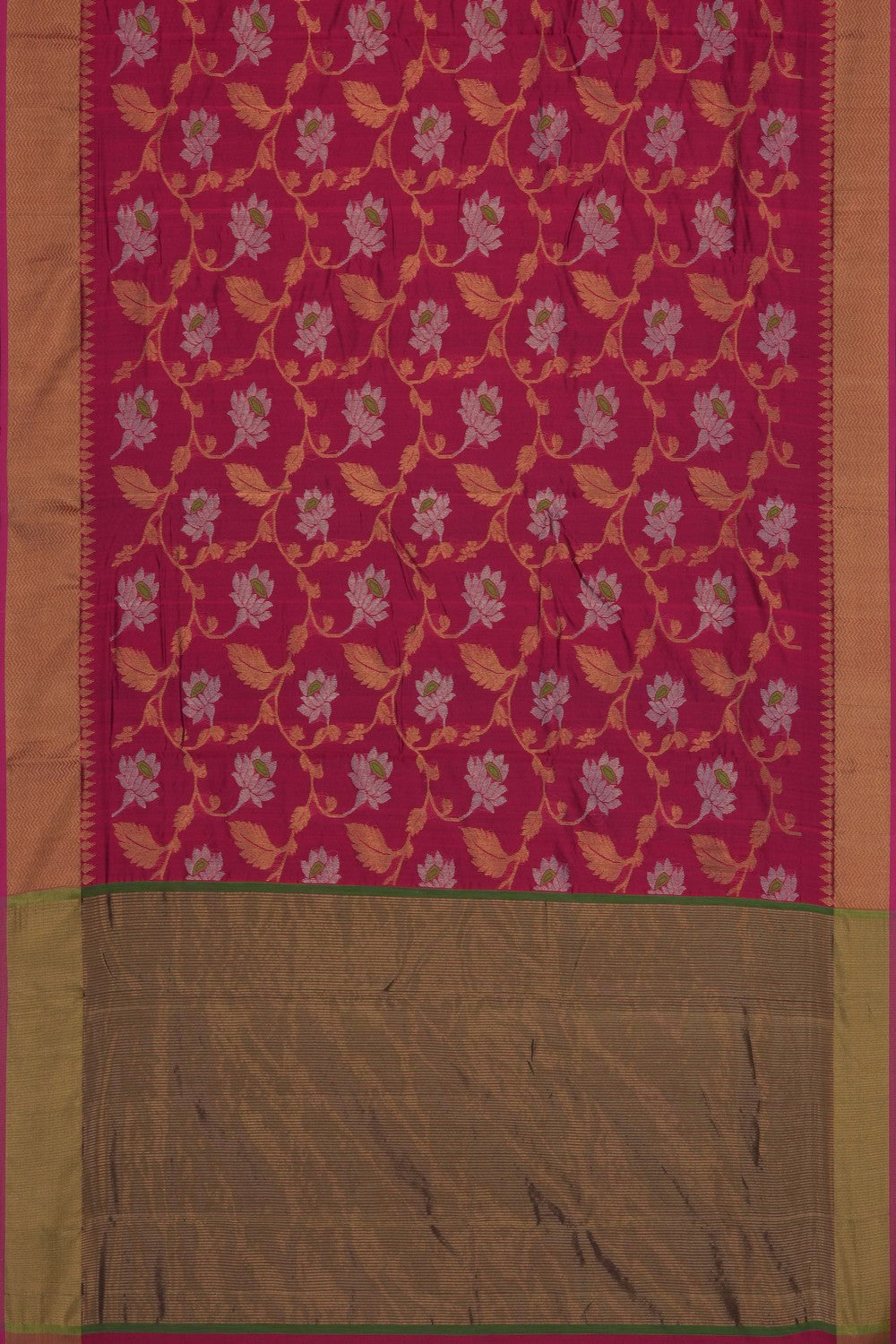 Image of Pink Chanderi Saree