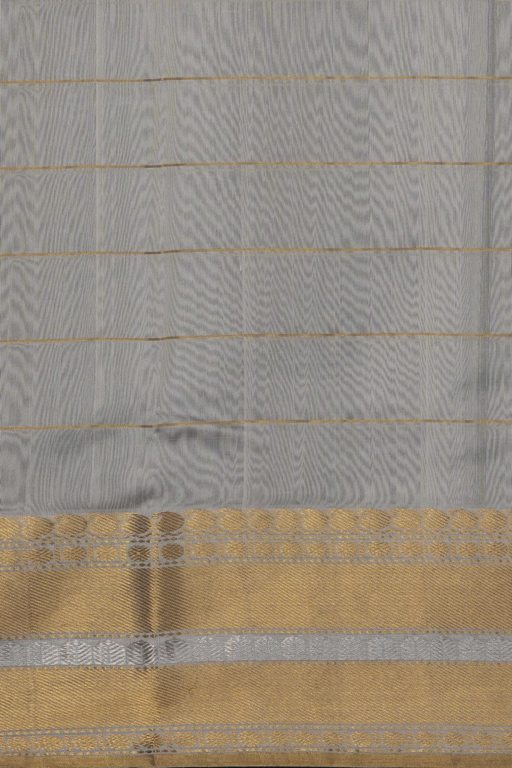 Image of Off-White Chanderi Saree