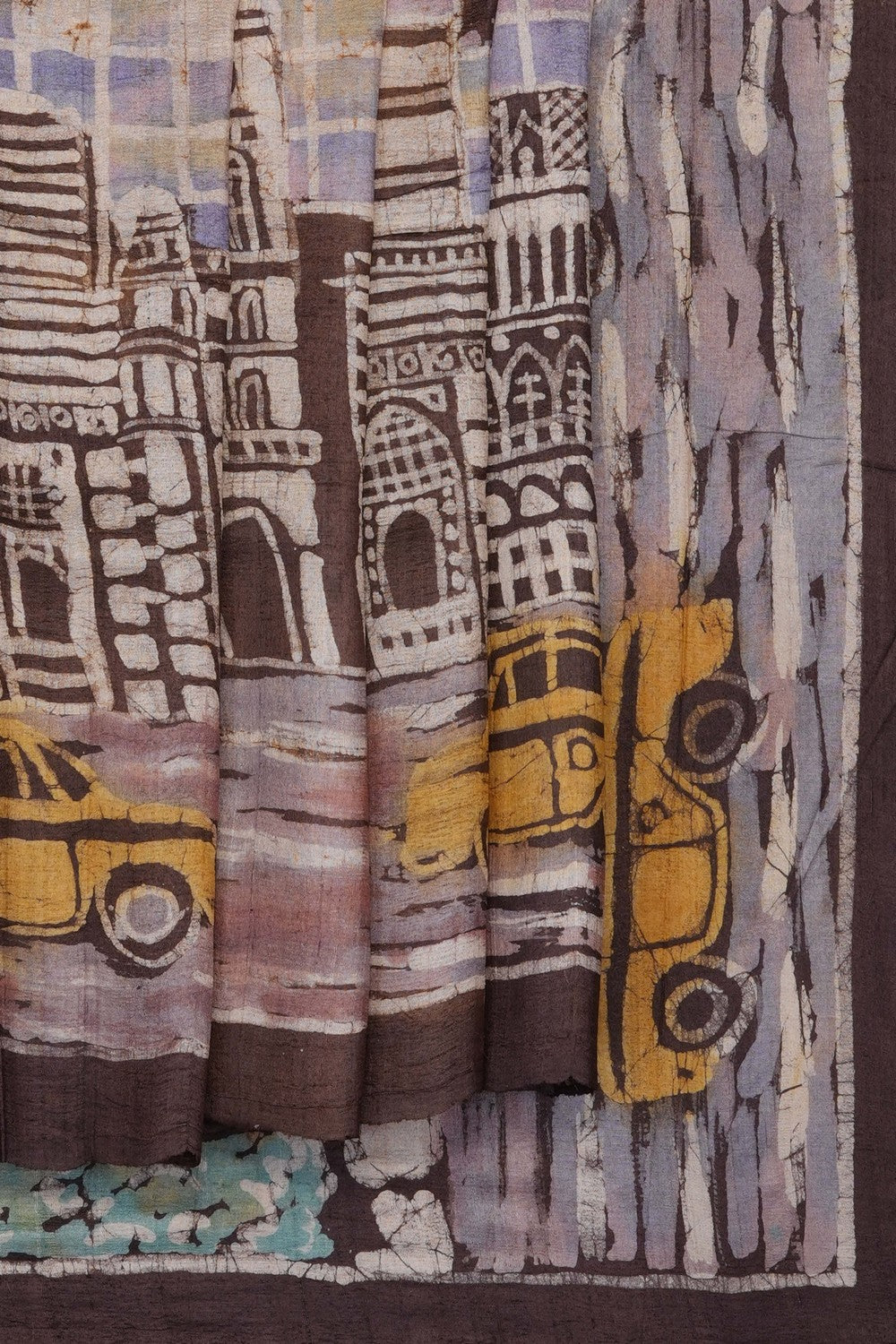 Image of Retro-Contemporary Charm Desi Tussar Silk Saree