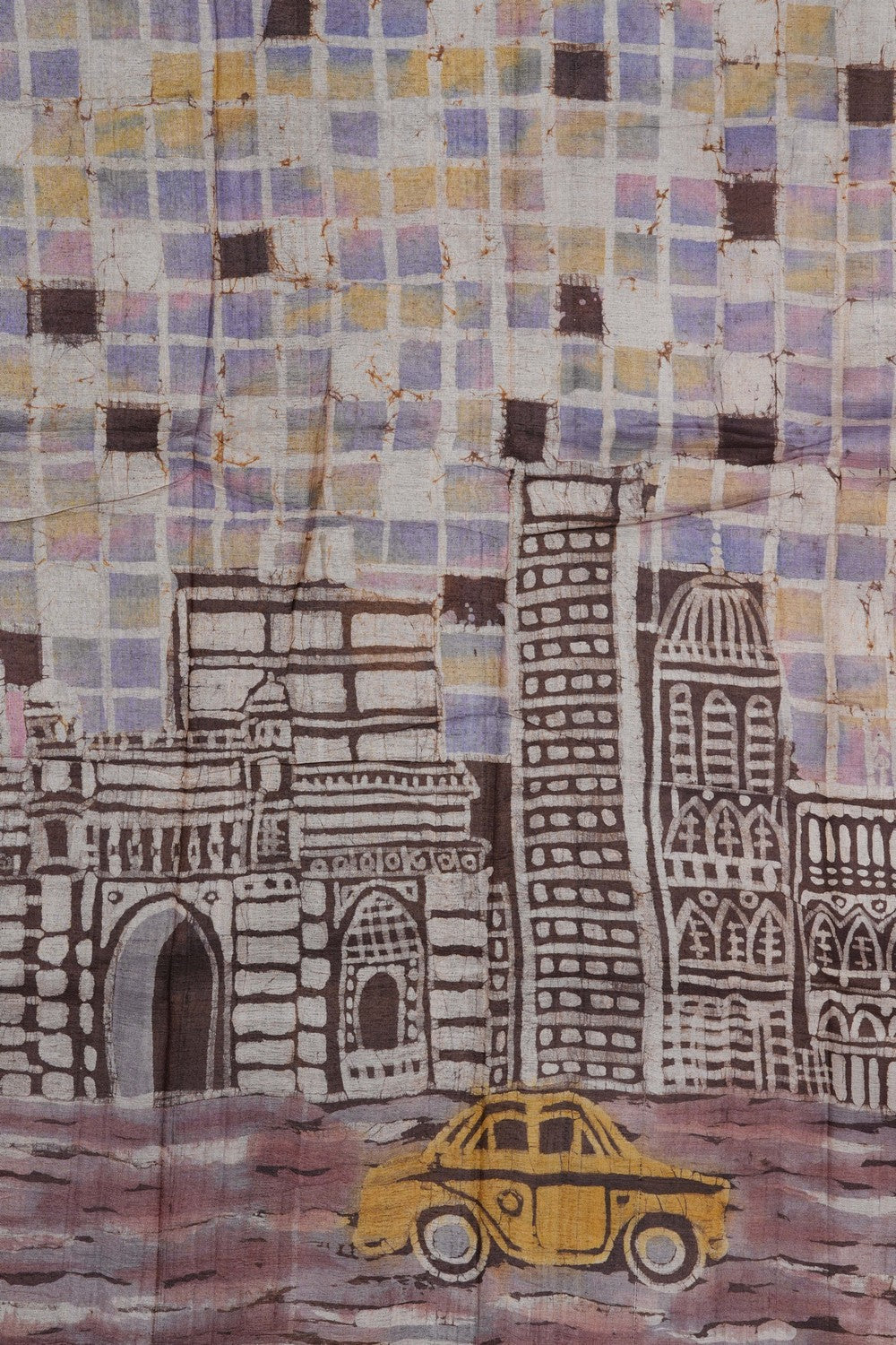 Image of Retro-Contemporary Charm Desi Tussar Silk Saree