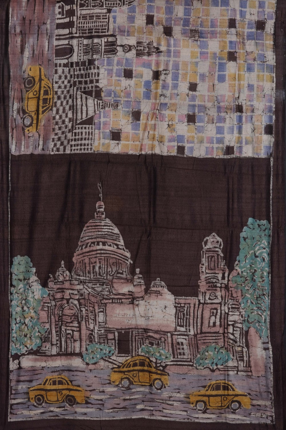 Image of Retro-Contemporary Charm Desi Tussar Silk Saree