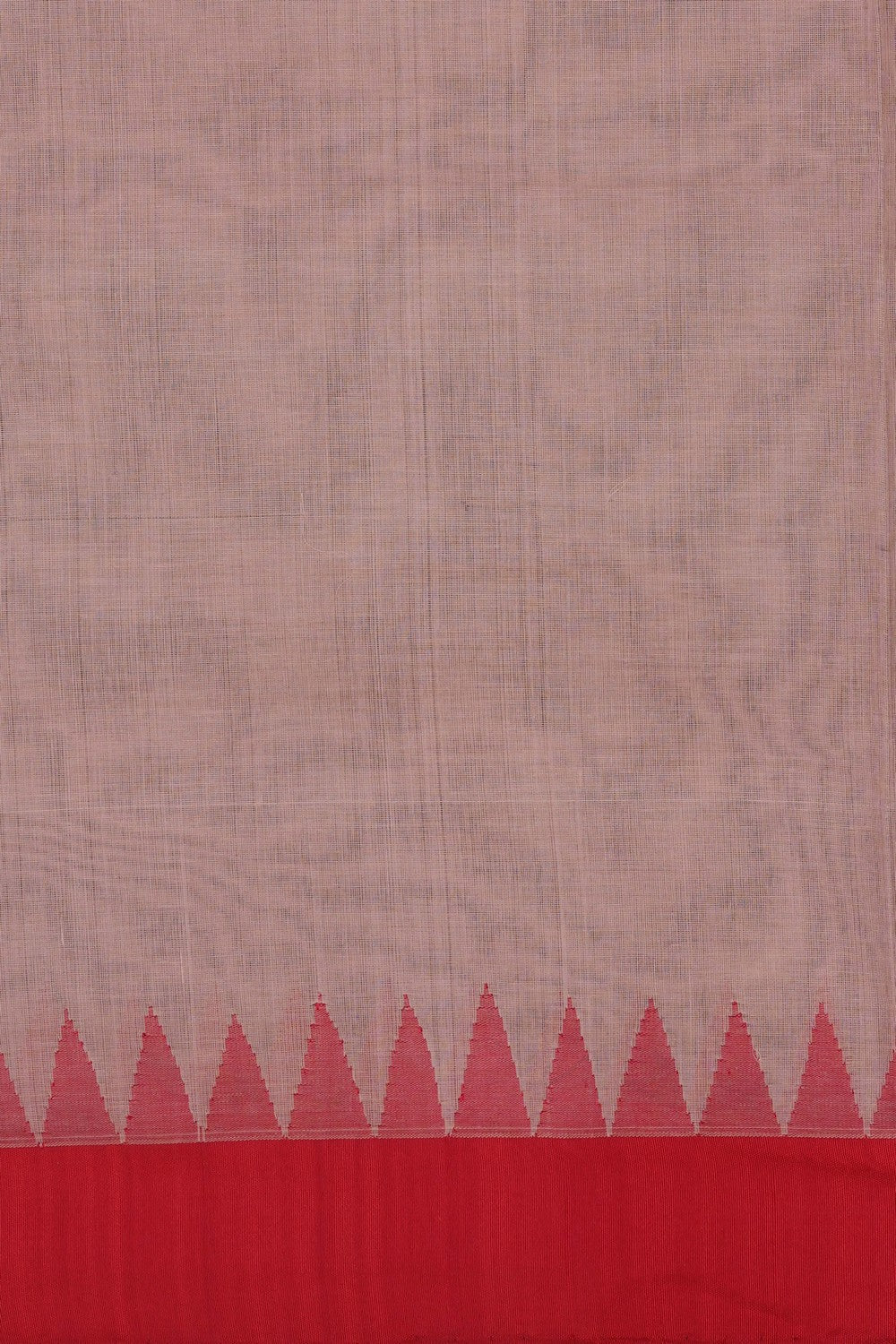 Image of Pastel Pink Ponduru Cotton Saree