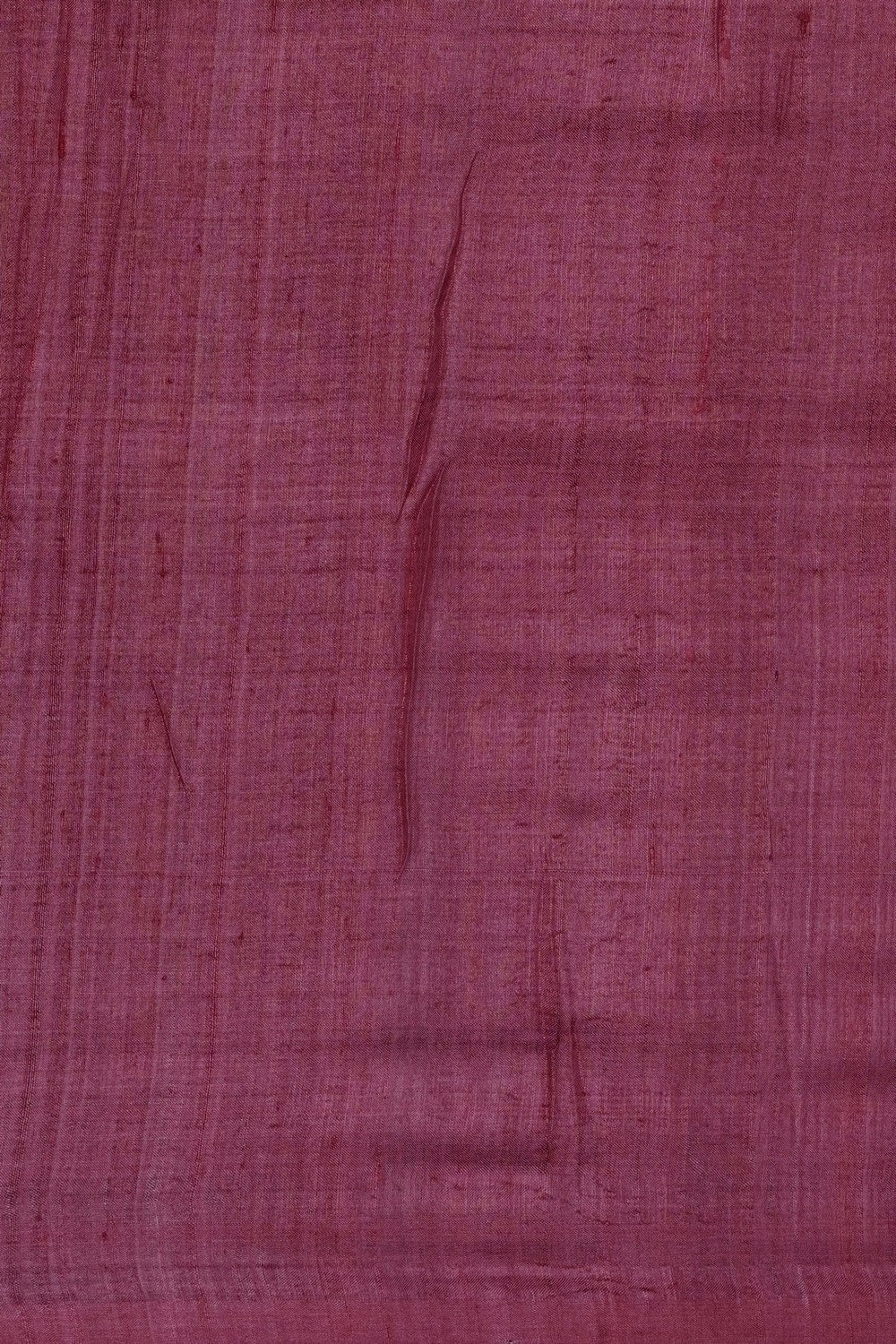 Image of Pink Tussar Silk Embroidery Saree