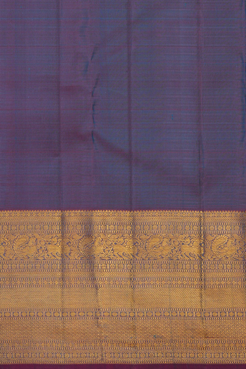 Image of Teal Green Arani Silk Kattam Saree