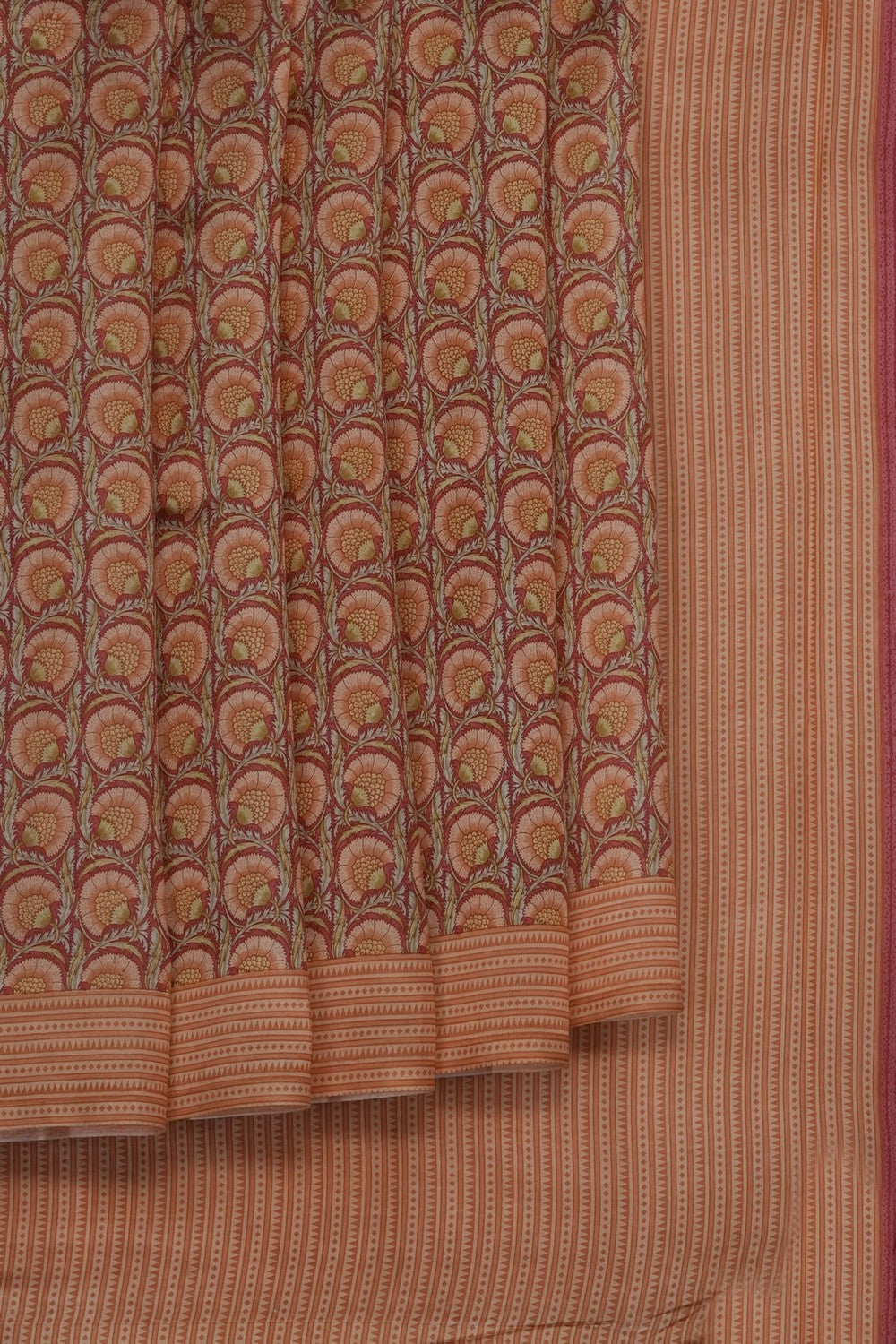 Image of brown-printed-silk-saree-p-18940732