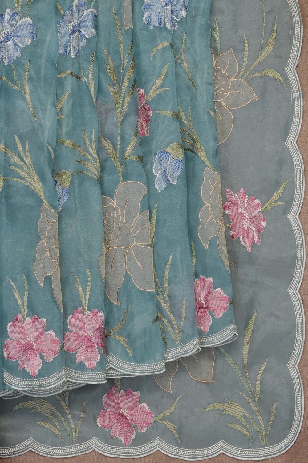 Image of skillfully-appliquéd-onto-the-drape-p-18940727