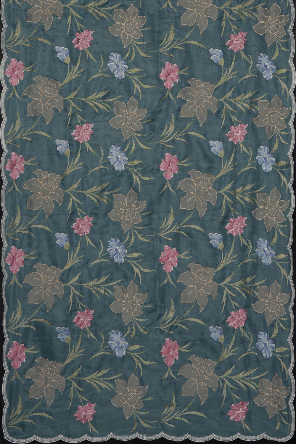 Image of Skillfully Appliquéd Onto The Drape