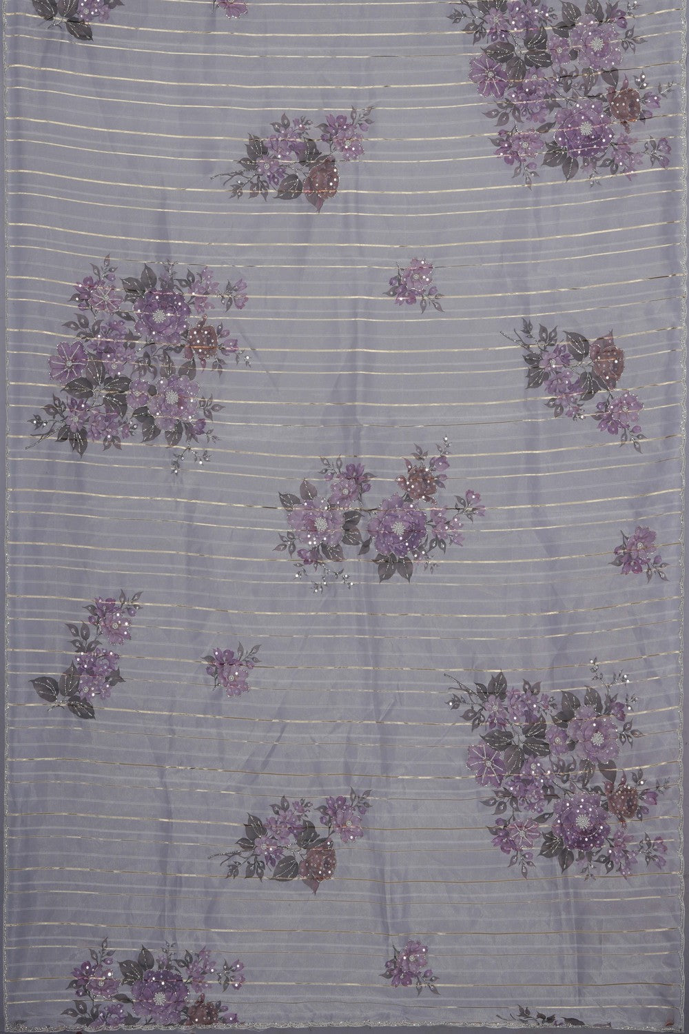 Image of Kora Silk Embroidery Saree