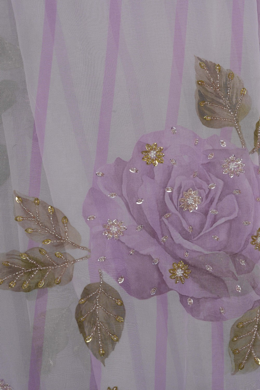 Image of Kora Silk Embroidery Saree