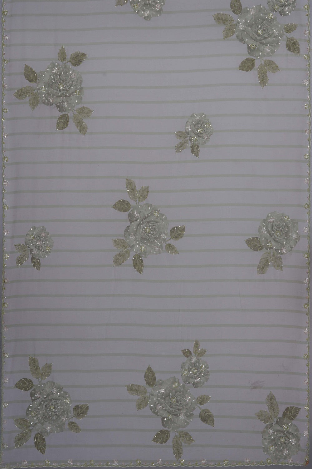 Image of Kora Silk Embroidery Saree