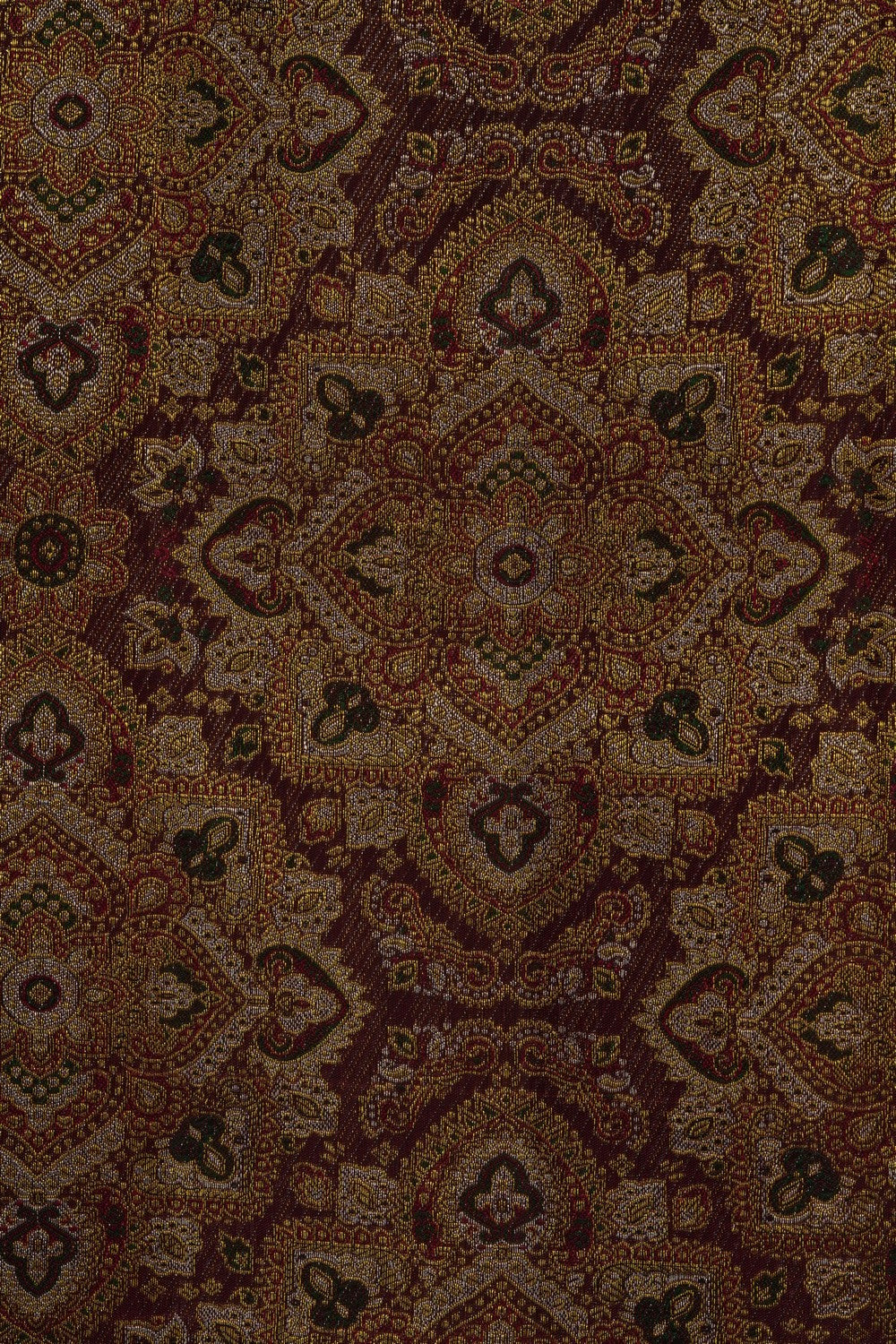 Image of Maroon Vintage Kanchipattu Brocade Saree