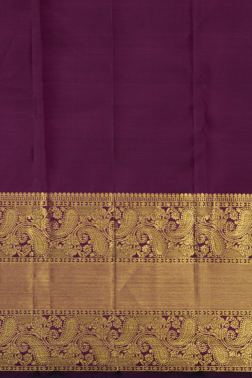 Image of Violet Kanchipattu Brocade Saree