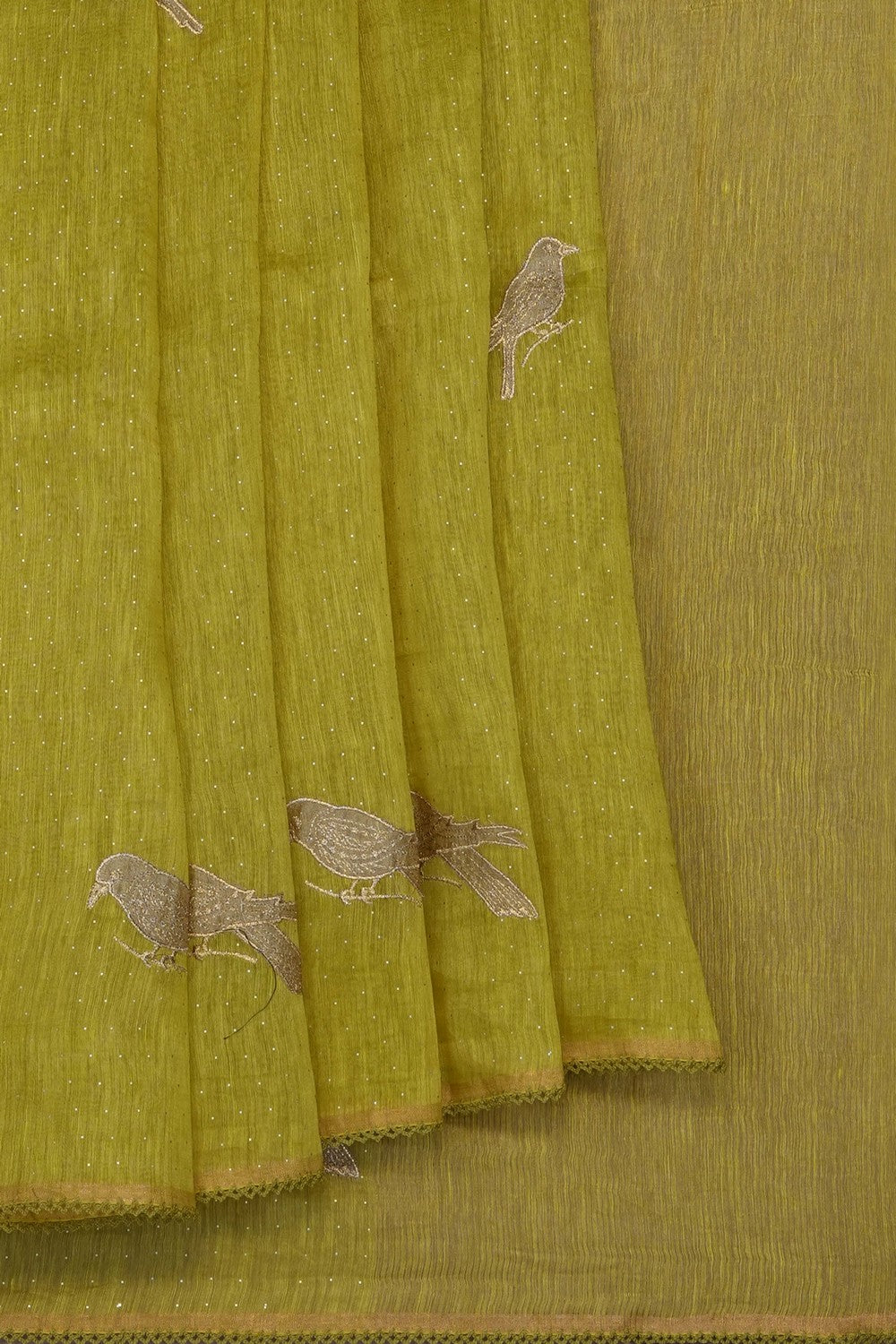 Image of Skillfully Appliquéd Onto The Drape