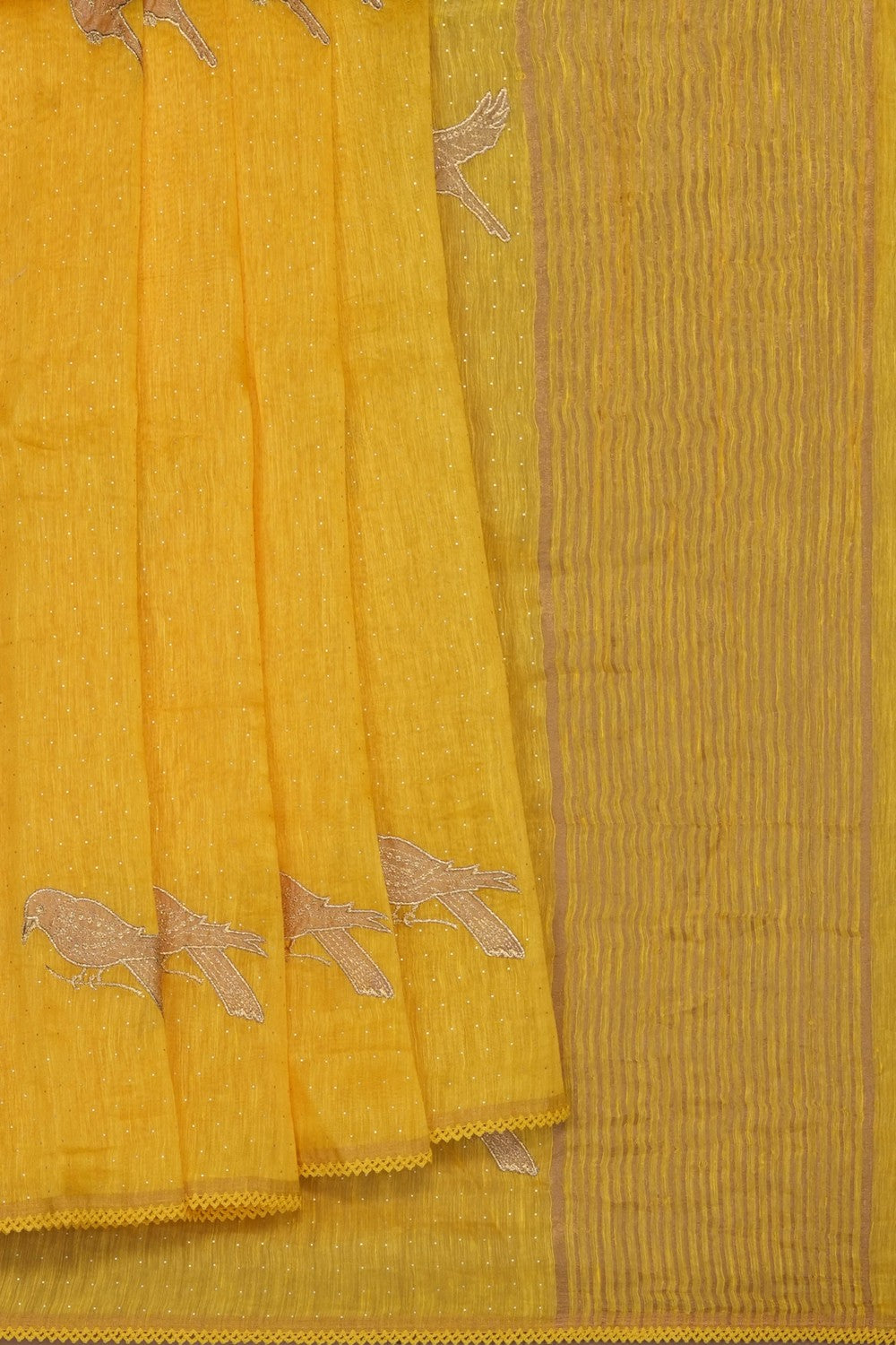 Image of Skillfully Appliquéd Onto The Drape