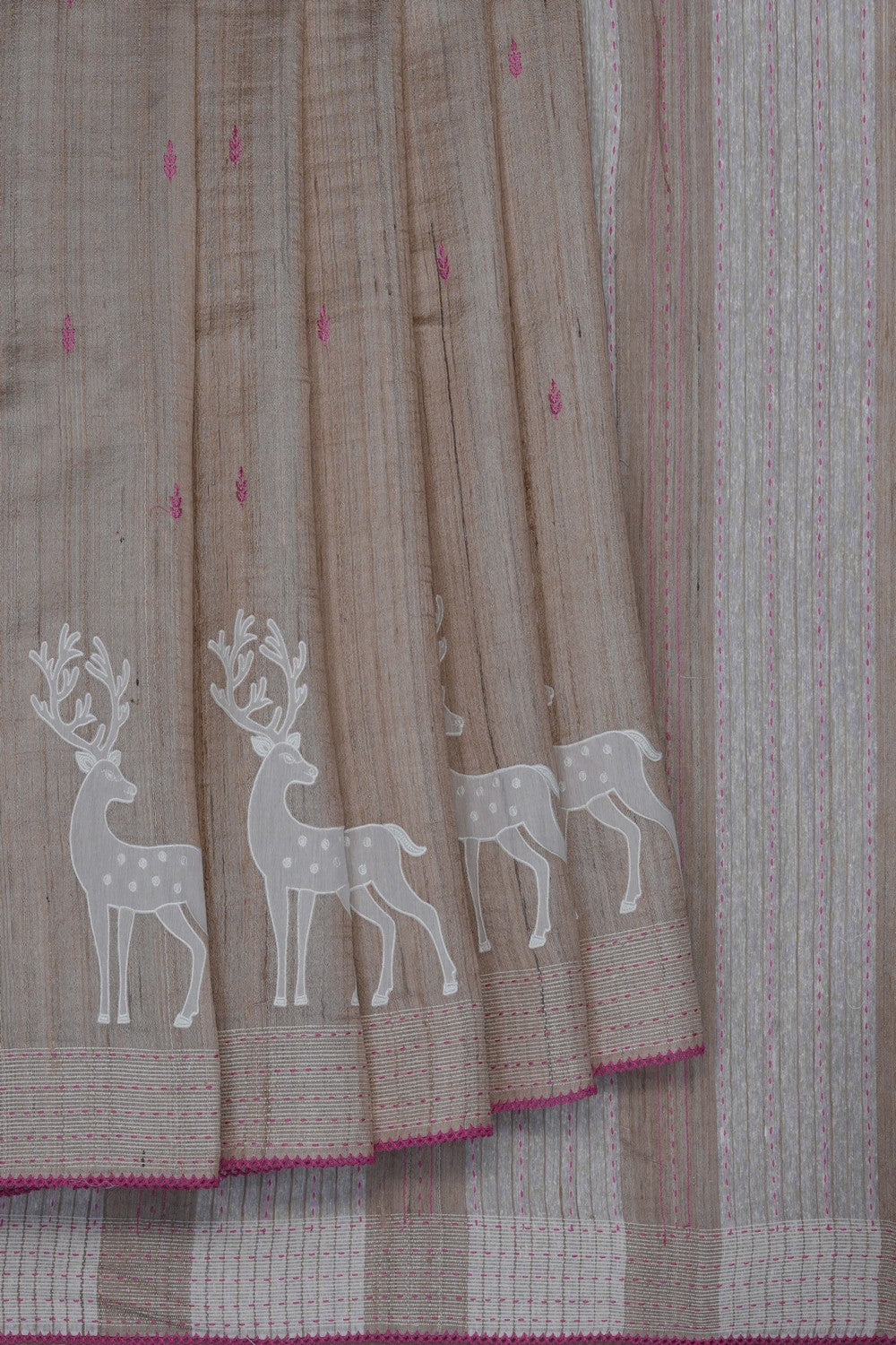 Image of Skillfully Appliquéd Onto The Drape