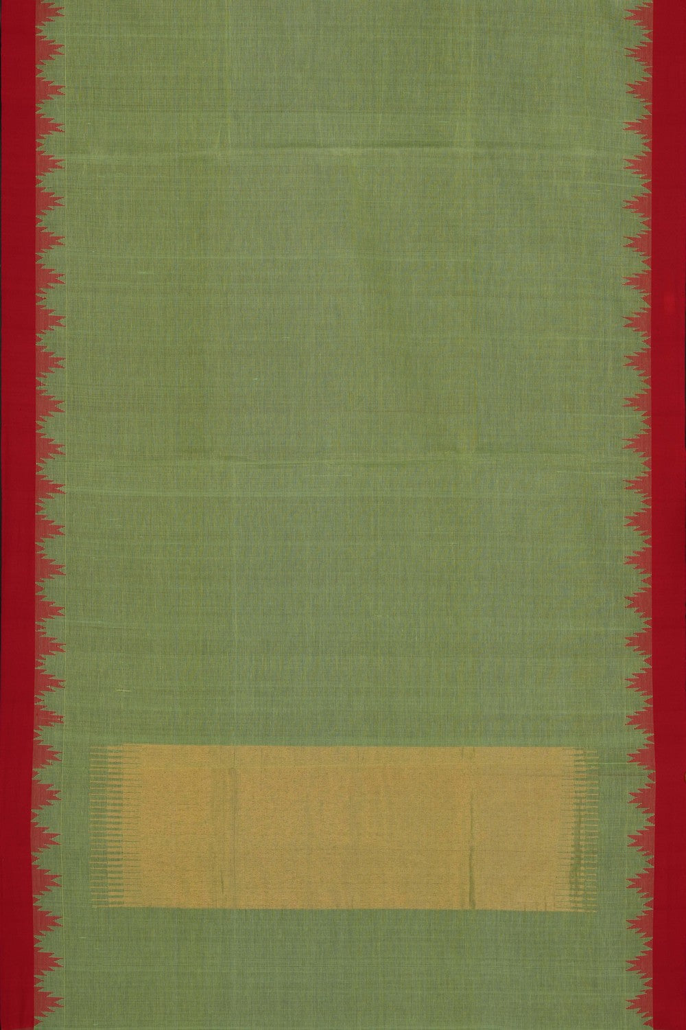Image of Mint-Green Uppada Cotton Saree