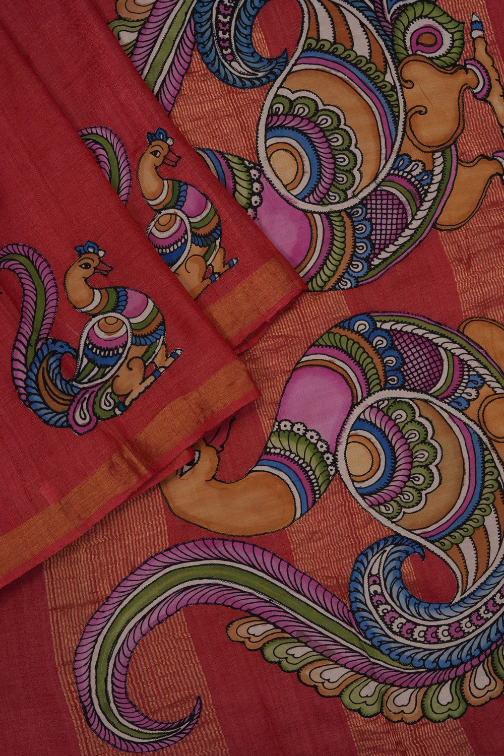 Image of Skillfully Appliquéd Onto The Drape