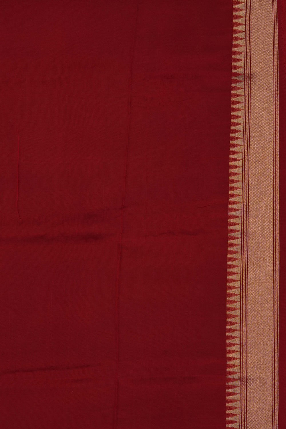 Image of Red Silk Saree