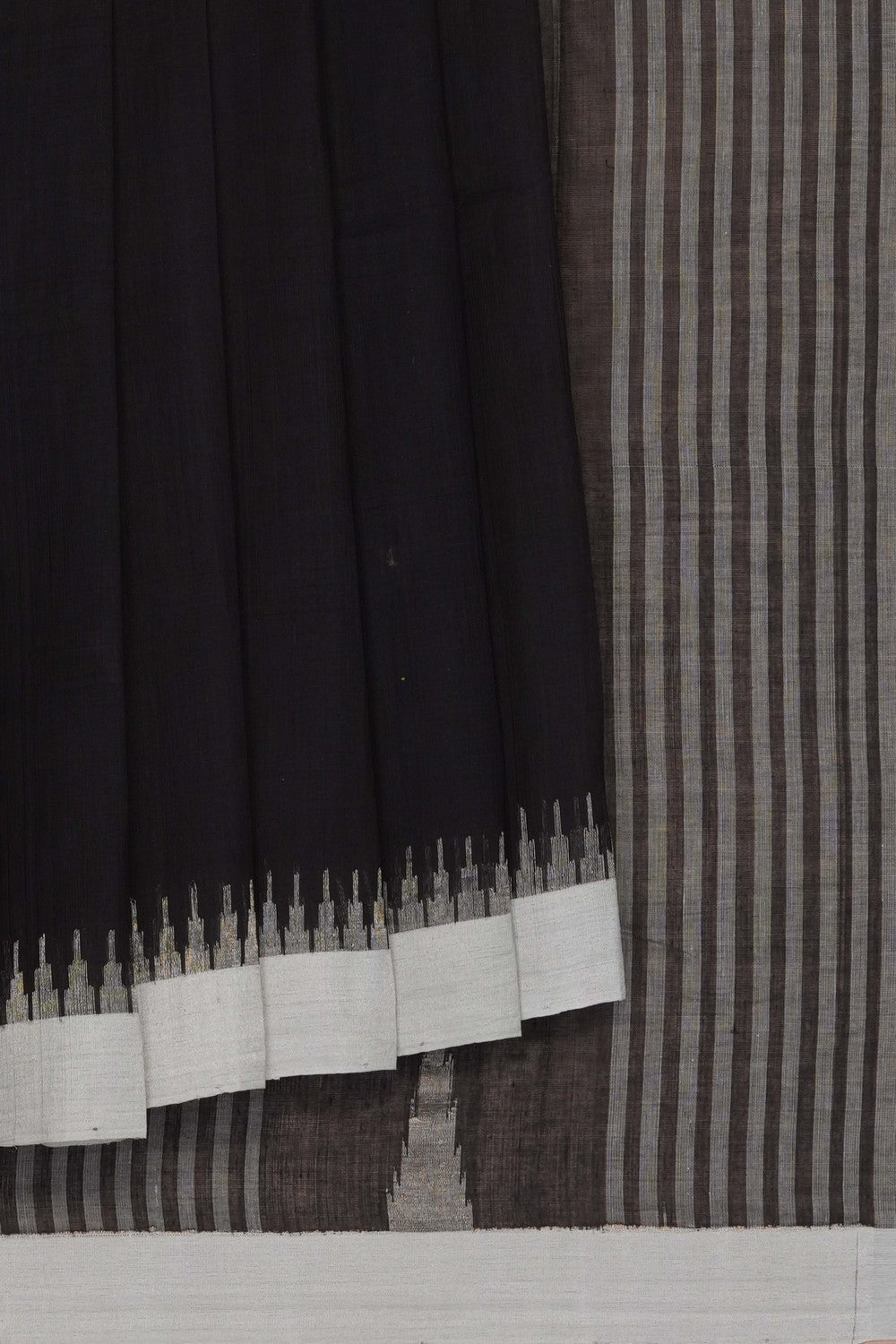Image of black-ponduru-cotton-saree-p-18940699