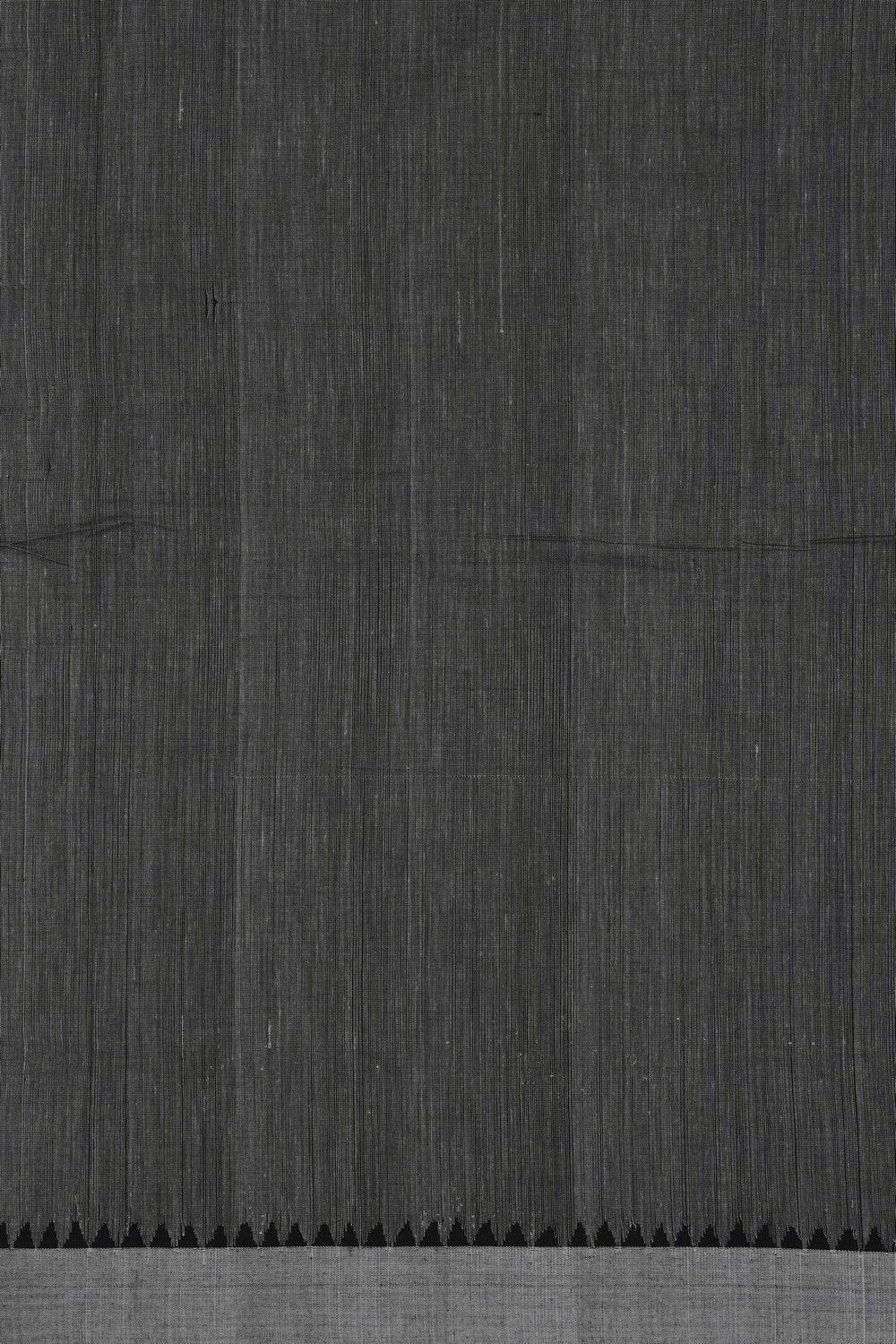 Image of Black Ponduru Cotton Saree