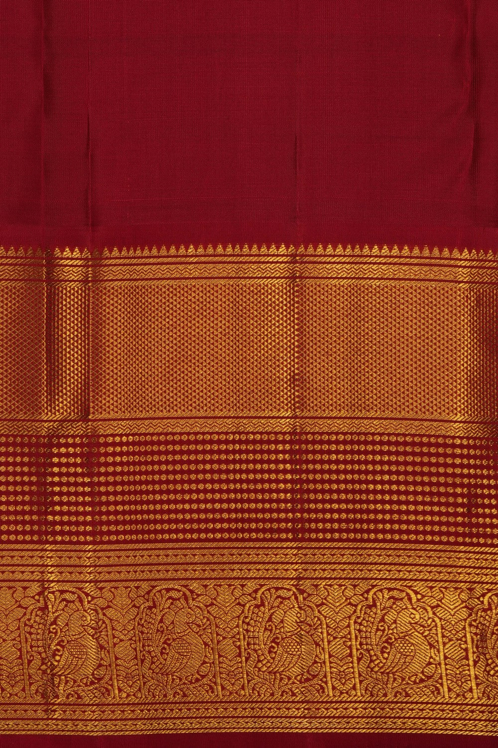 Image of Purple Kanchipattu Saree