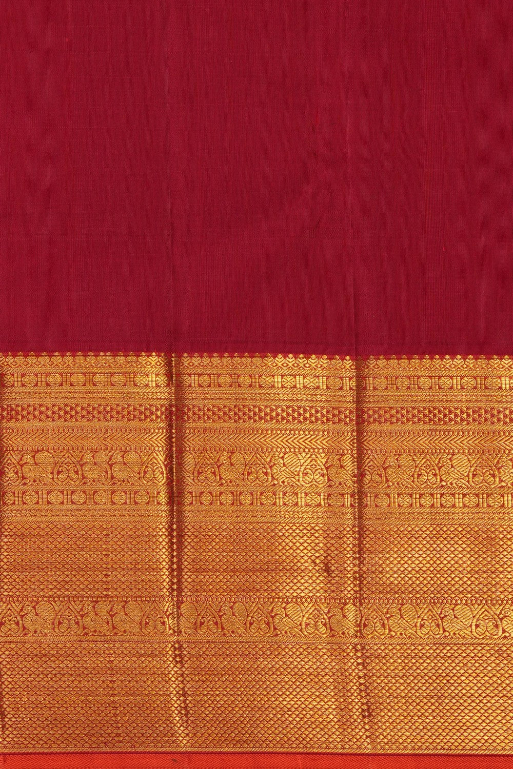Image of Green Kanchipattu Kattam Saree