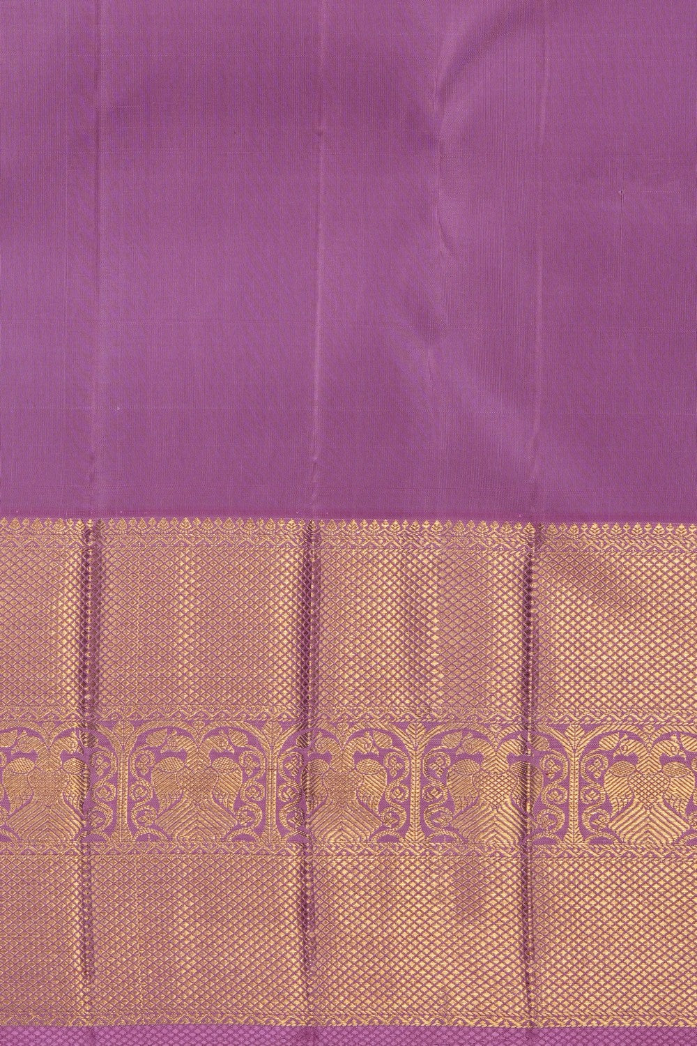 Image of Lavender Pink Kanchipattu Brocade Saree