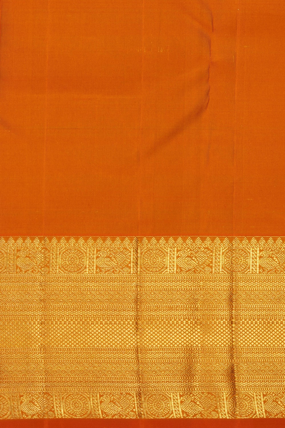 Image of Yellow Kanchipattu Brocade Saree