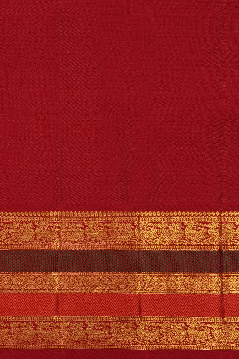 Image of Grey Kanchipattu Saree