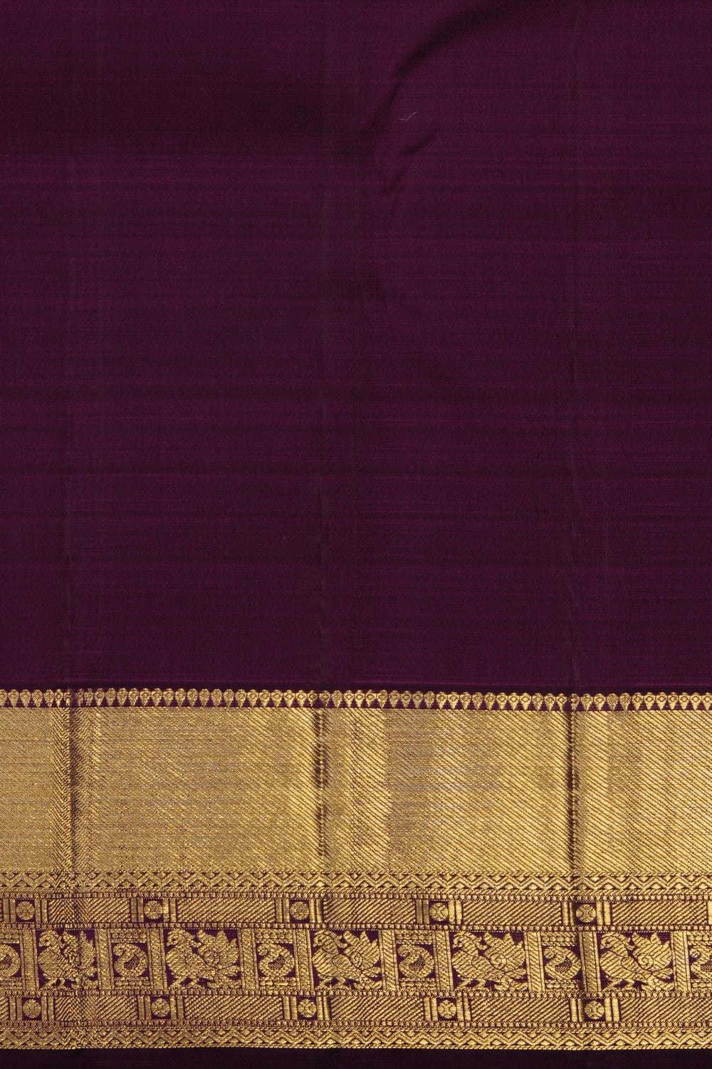 Image of Violet Kanchipattu Brocade Saree