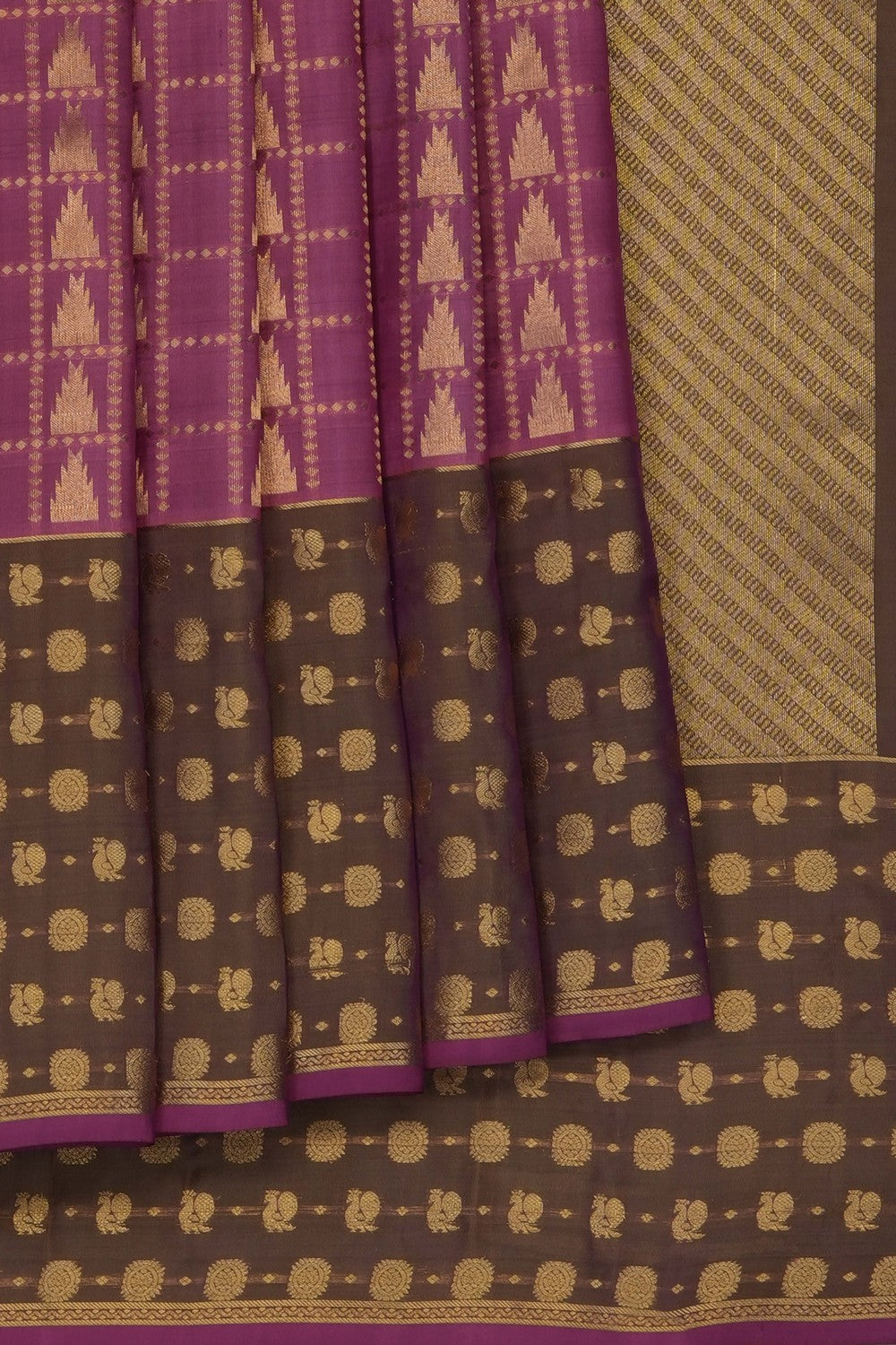Image of Pink South Silk Saree
