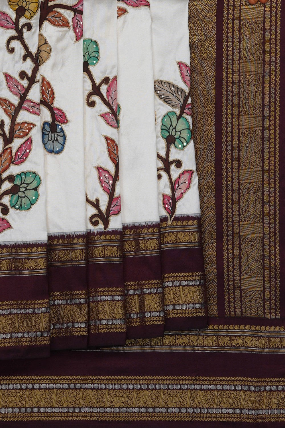 Image of Skillfully Appliquéd Onto The Drape
