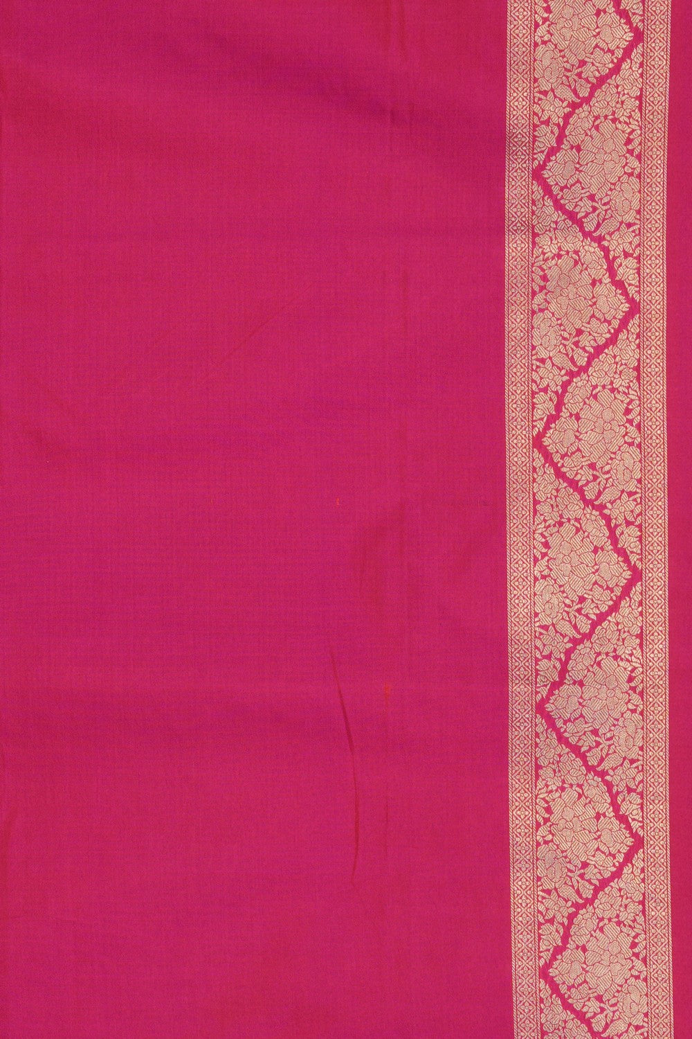 Image of Pink Banarasi Brocade Katan Silk Saree