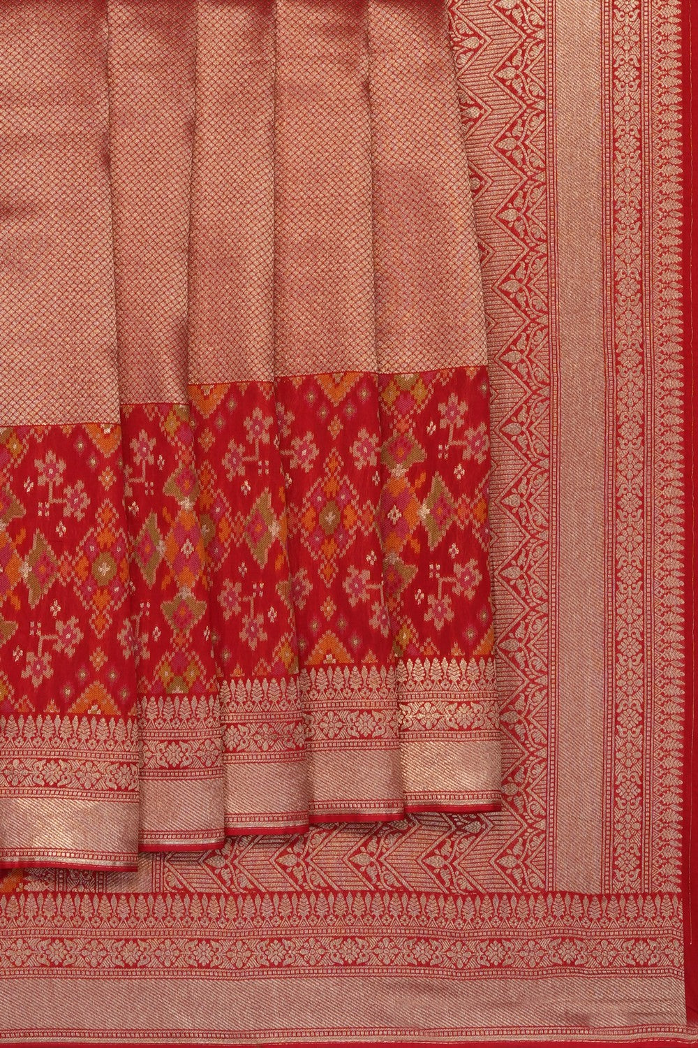 Image of Patola Fusion Banarasi Saree