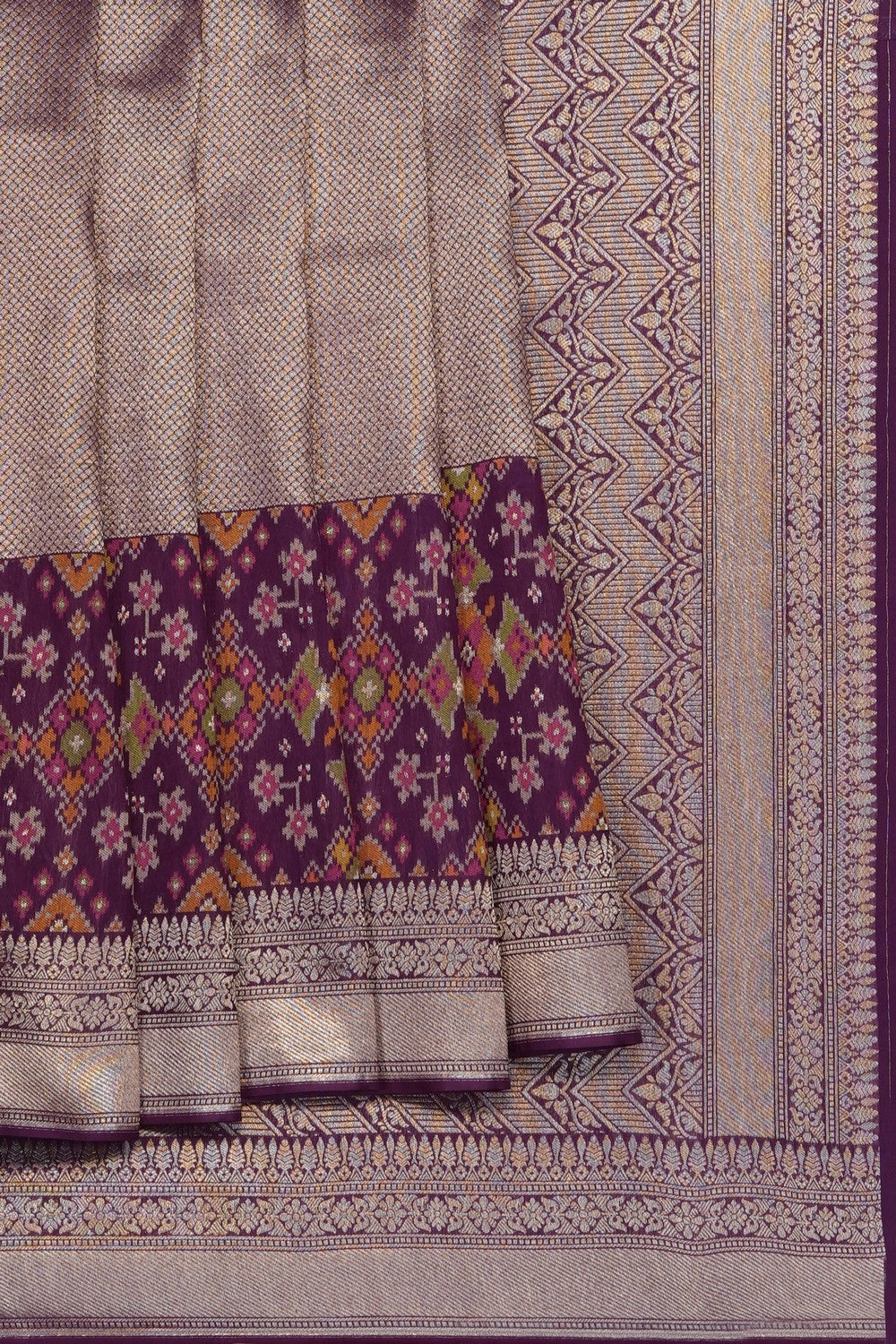 Image of Patola Fusion Banarasi Saree