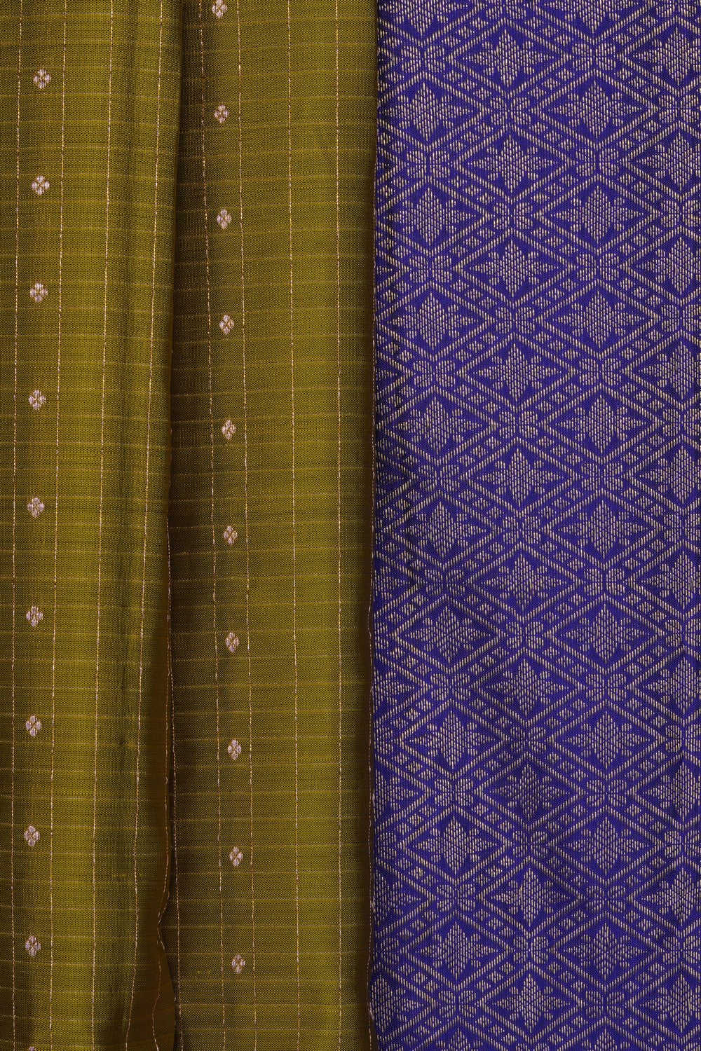 Image of Spring-Green Kanchipattu Saree