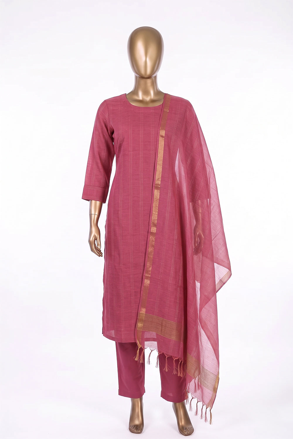 Image of Unstitched Suit Set Fabric (3 Pcs Set)