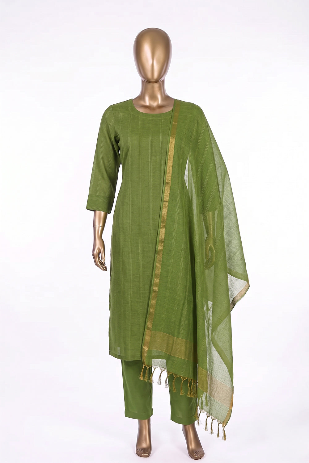 Image of Unstitched Suit Set Fabric (3 Pcs Set)
