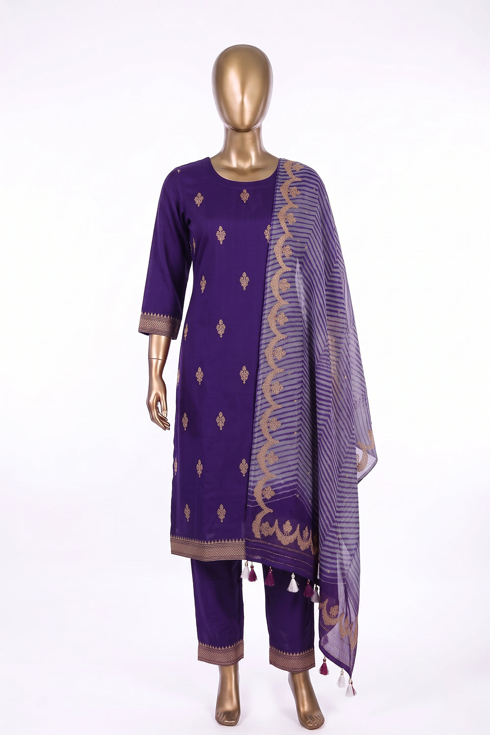 Image of Unstitched Suit Set Fabric (3 Pcs Set)
