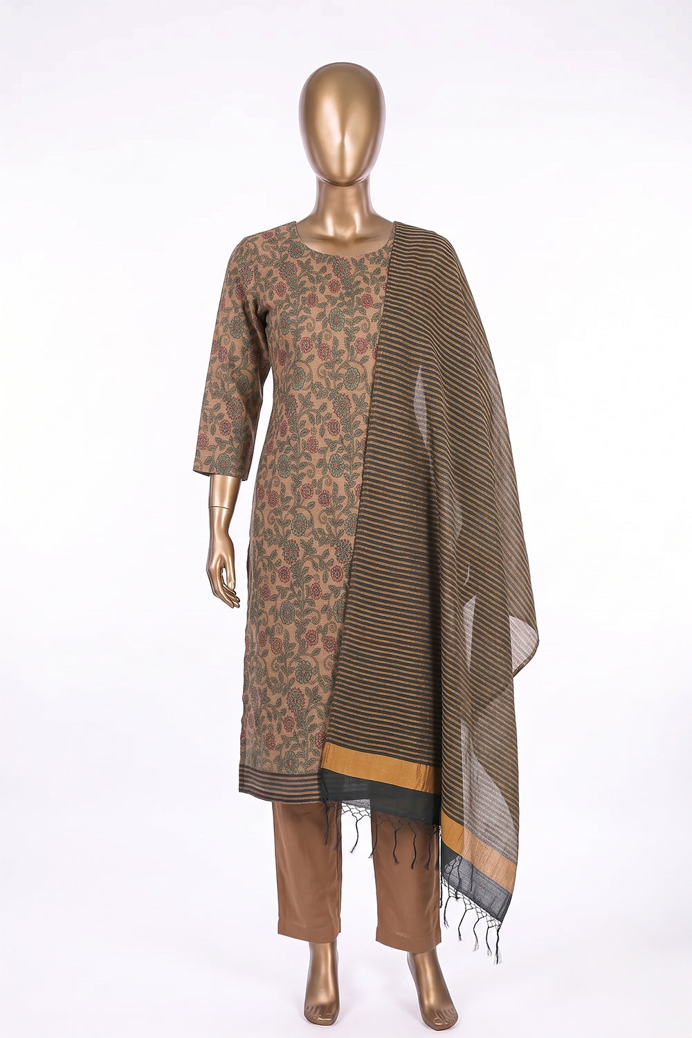 Image of Unstitched Suit Set Fabric (3 Pcs Set)