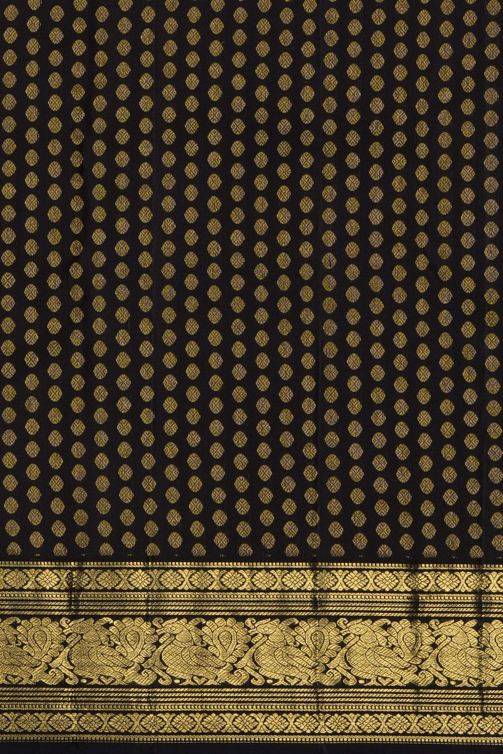 Image of Mustard Kanchipattu Saree