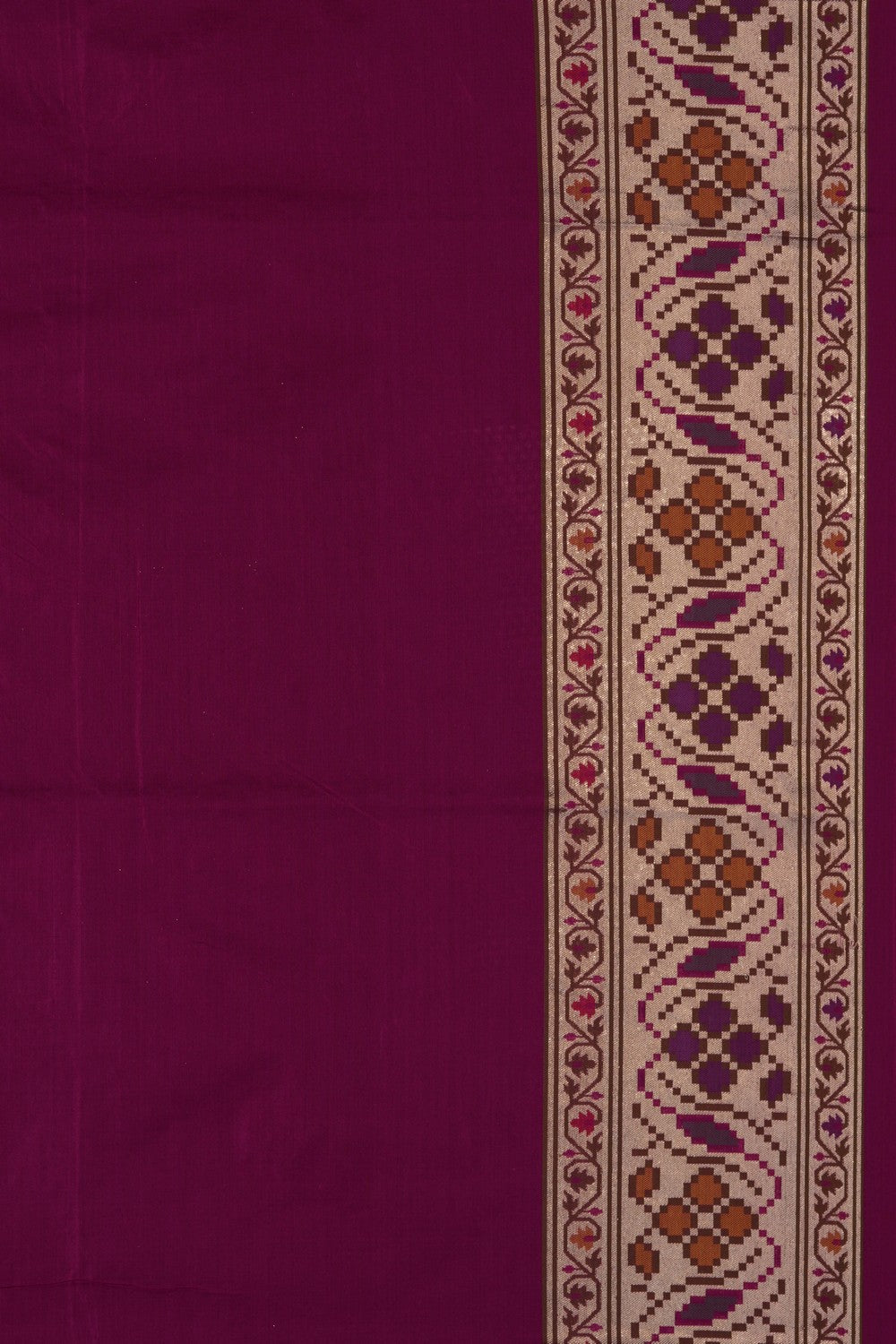 Image of Pink Banarasi Brocade Saree