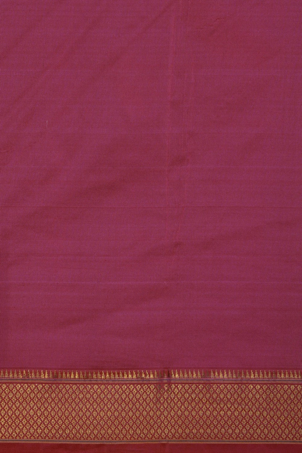 Image of Fuchsia-Pink Paithani Brocade Saree