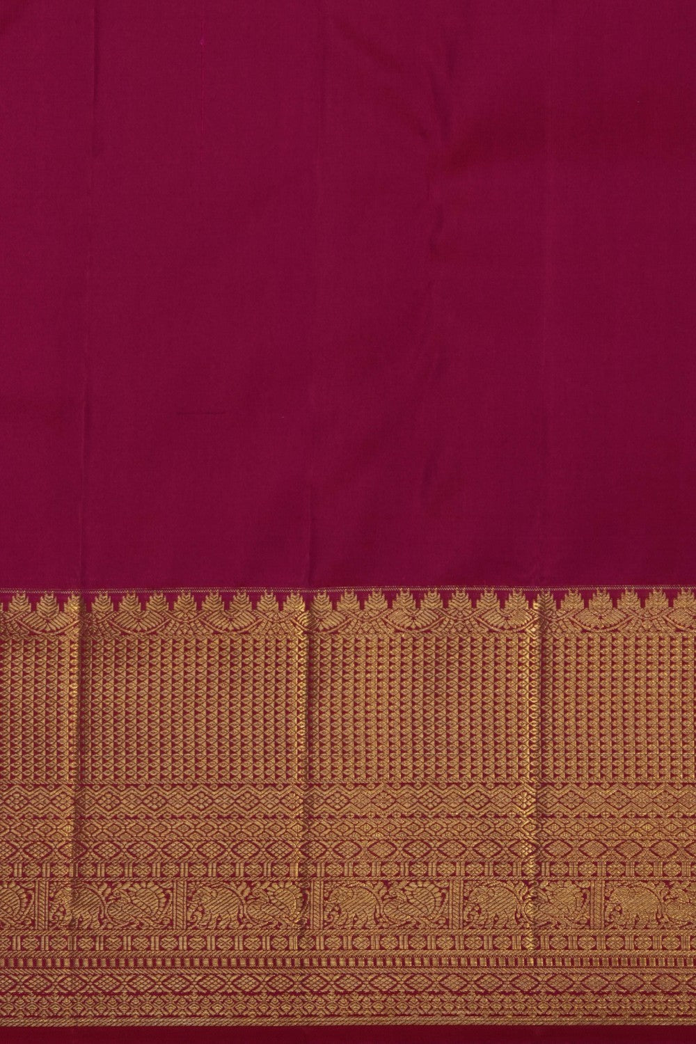 Image of Pink Kanchipattu Tissue Brocade Saree