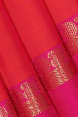 Image of Arani Silk Light Red Saree